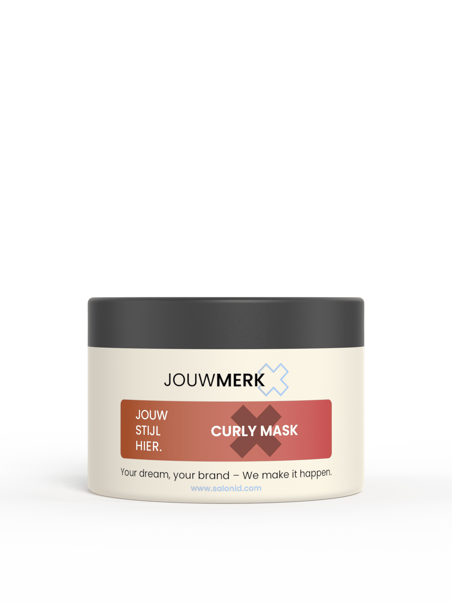 Curly Girl Mask 250ml SalonID sulfaatvrij haarmasker voor krullen
