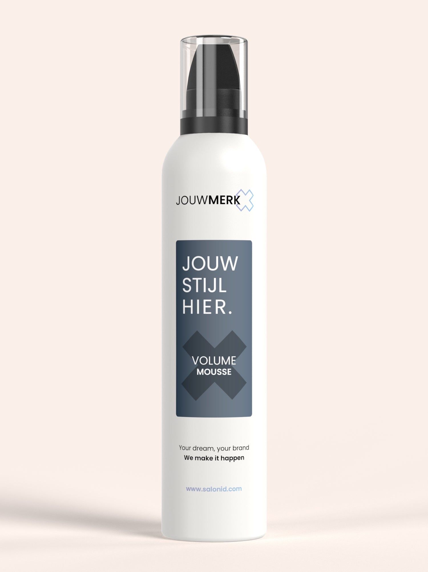 Haarmousse 300ml SalonID private label mousse voor kappers