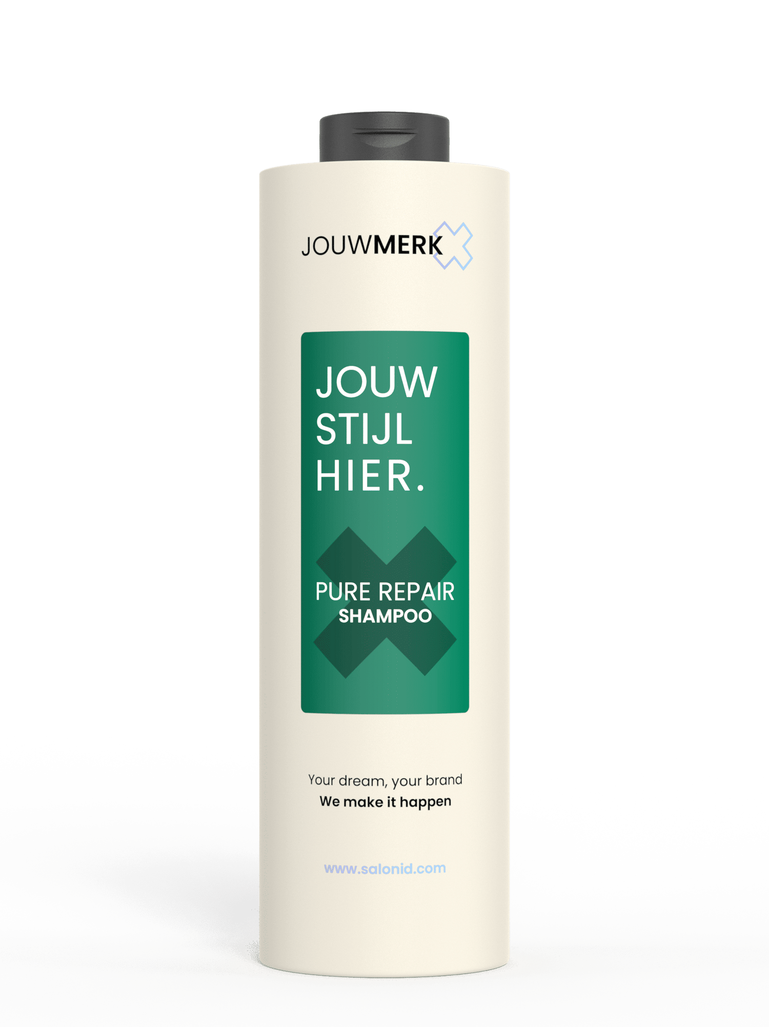 Sulfaatvrije Repair Shampoo 1000ml SalonID private label voor kappers