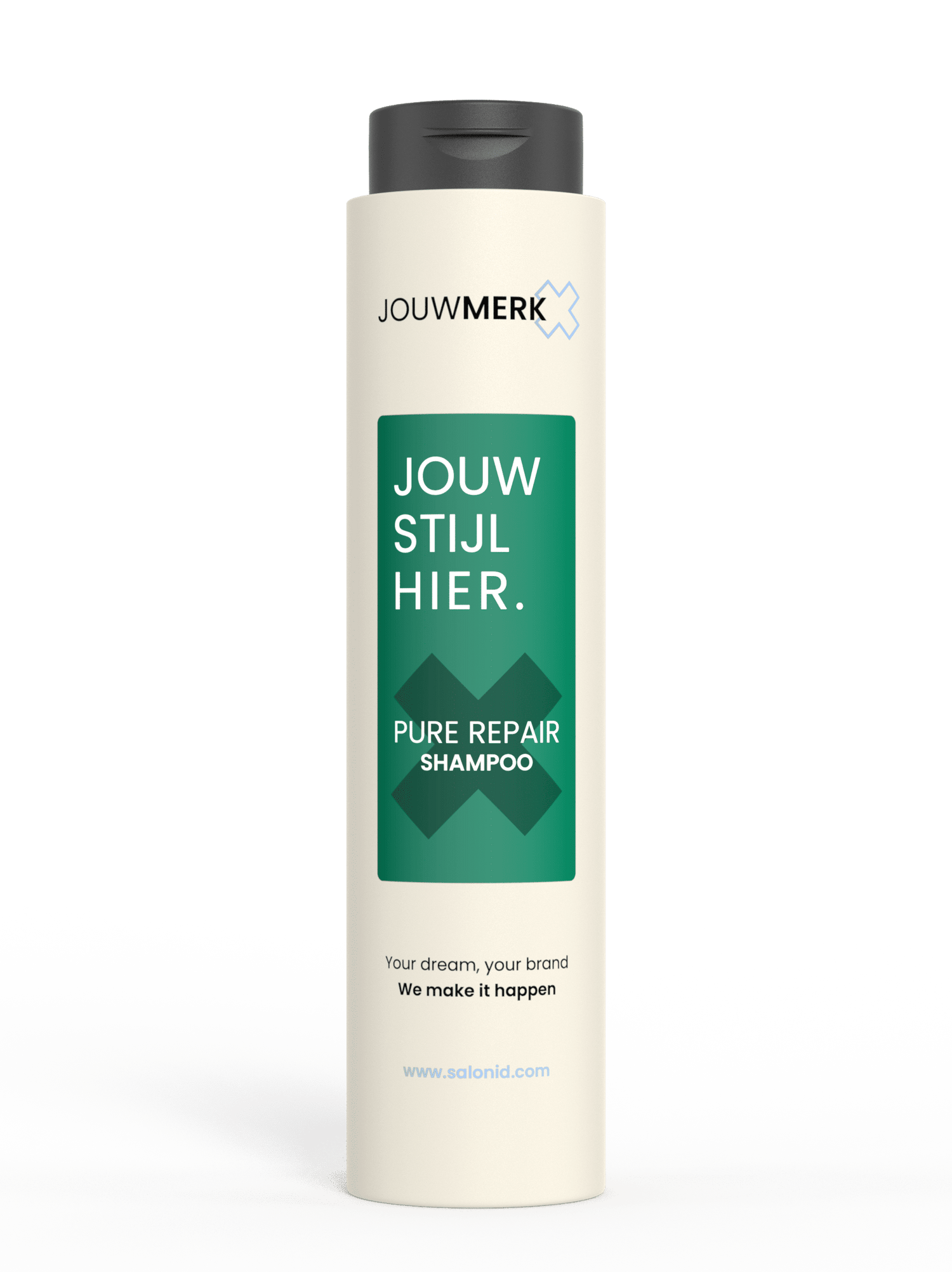 Sulfaatvrije Repair Shampoo 300ml SalonID private label voor kappers