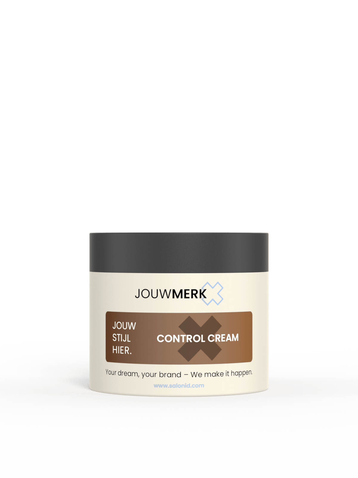 Control Cream 100ml SalonID vlastní značka styling proti krepatění pro kadeřníky