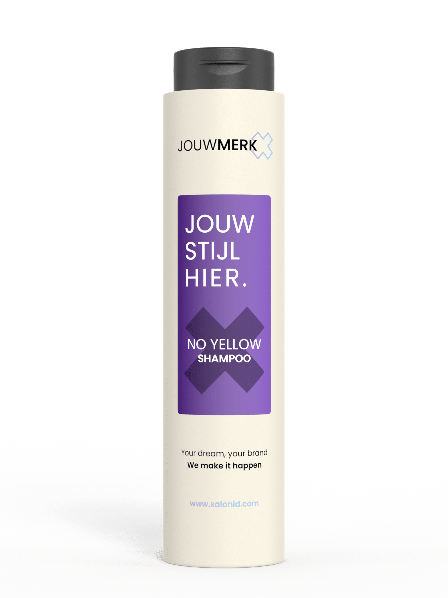 No Yellow Zilvershampoo 300ml SalonID private label voor kappers
