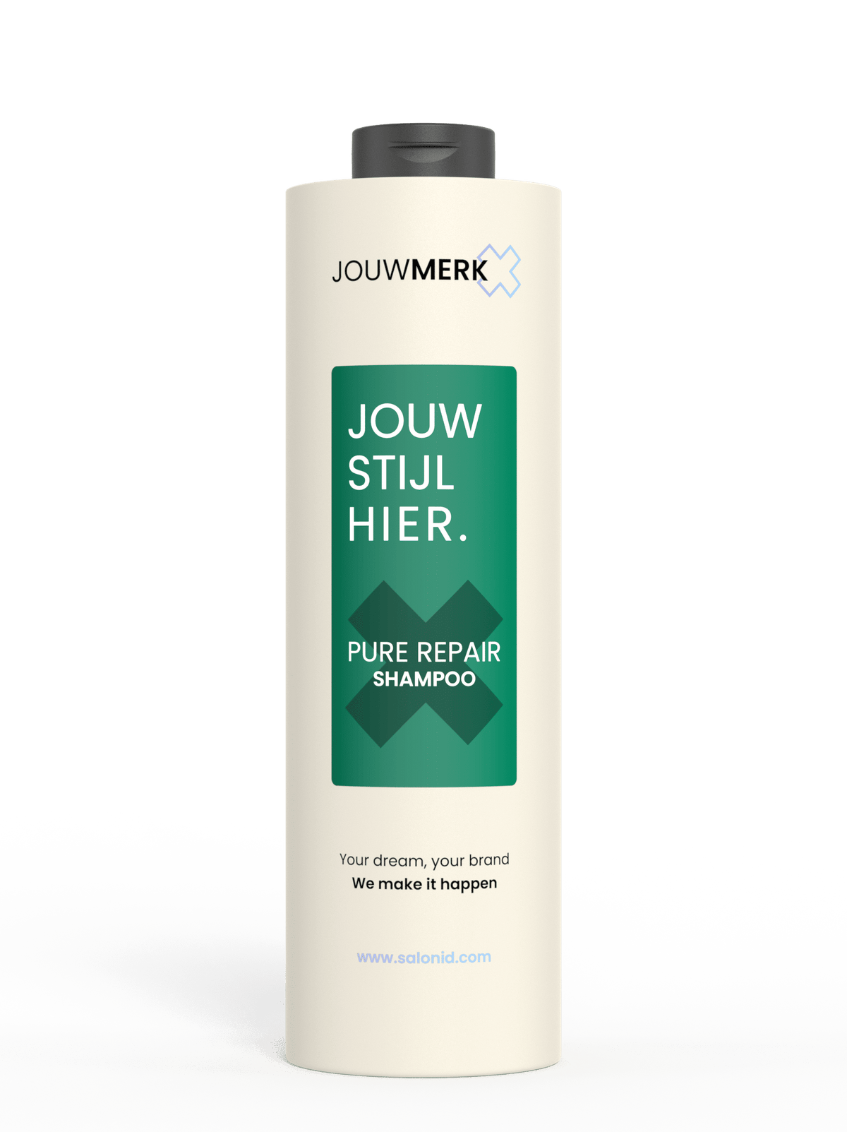 Sulfatfri Repair Shampoo 1000ml SalonID under eget mærke til frisører